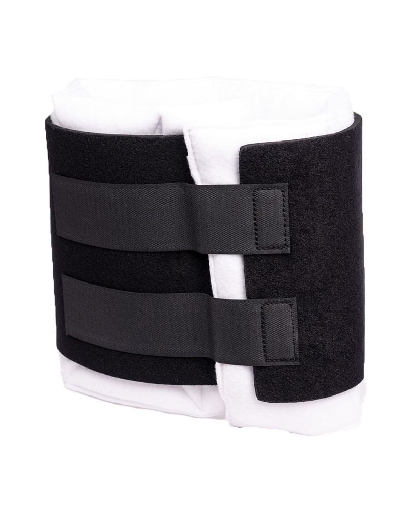 Throat Sweat Black W/White Padding