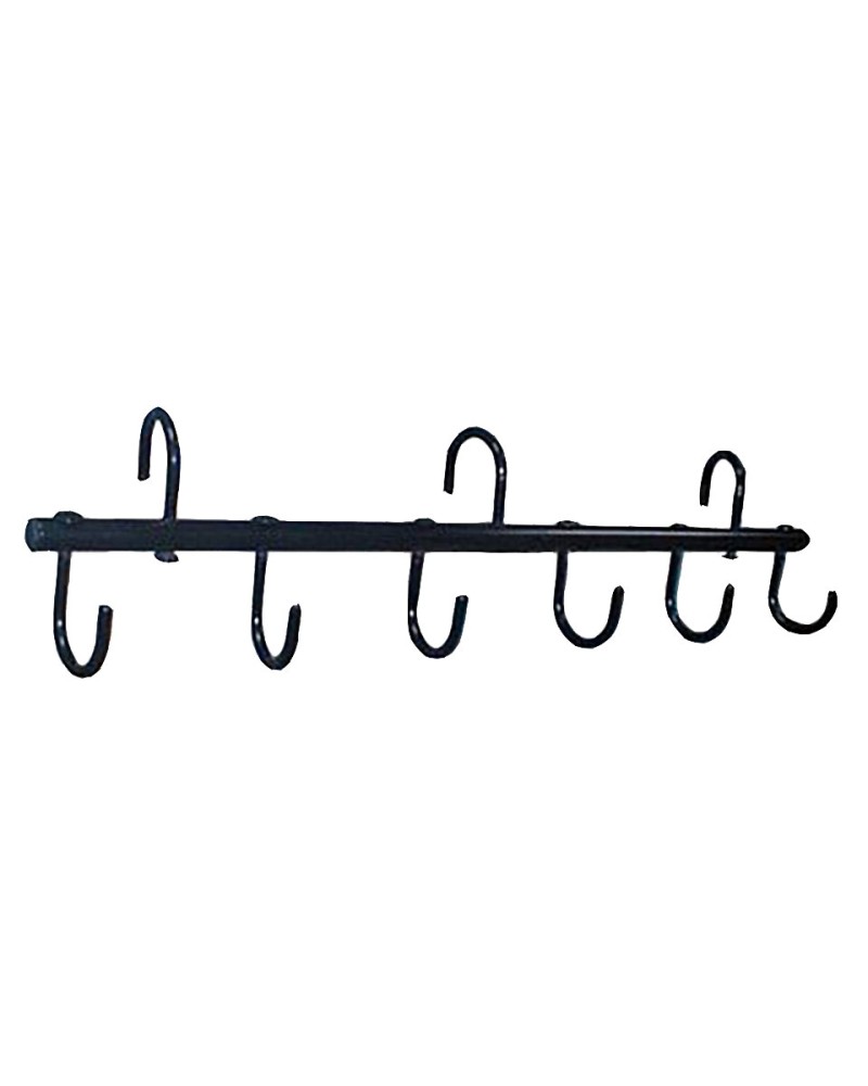 Portable 6 Hook Tack Rack