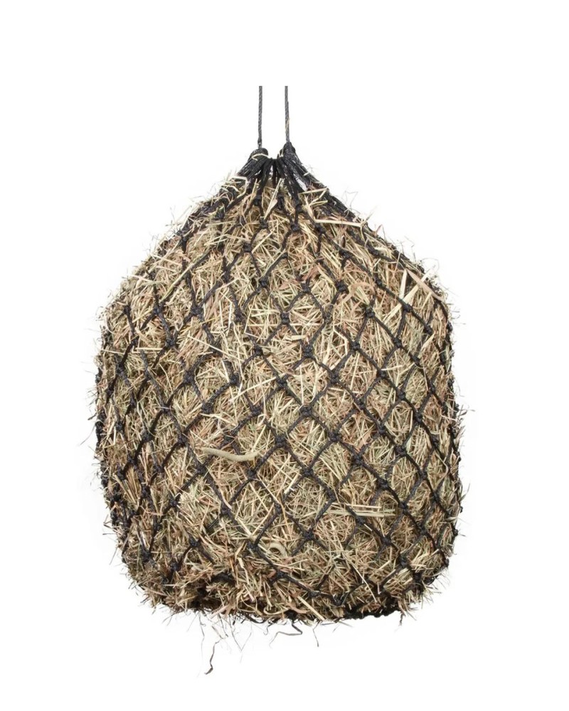 D-tech 2 small slow feed nylon hay net blk